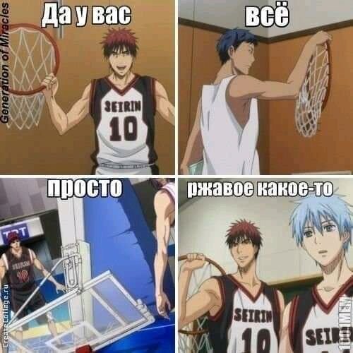 Аниме баскетбол куроко