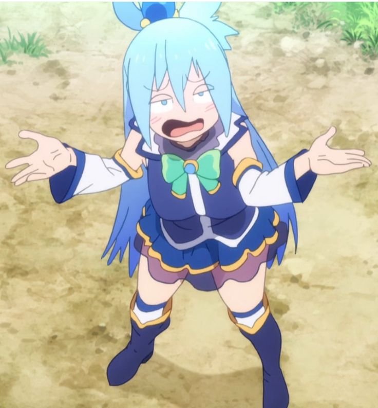 Богиня благословляет этот прекрасный мир Аква