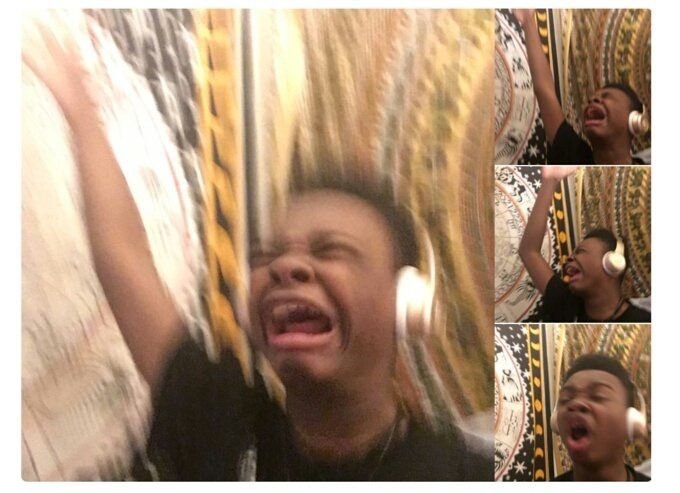 Негр громкость Мем