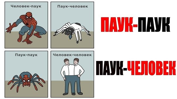 Прикол «паук»