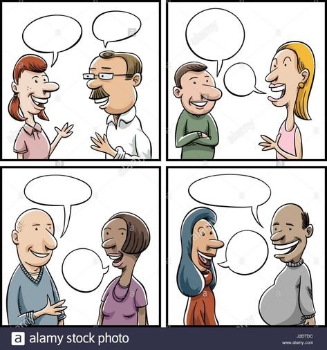 Комикс разговор