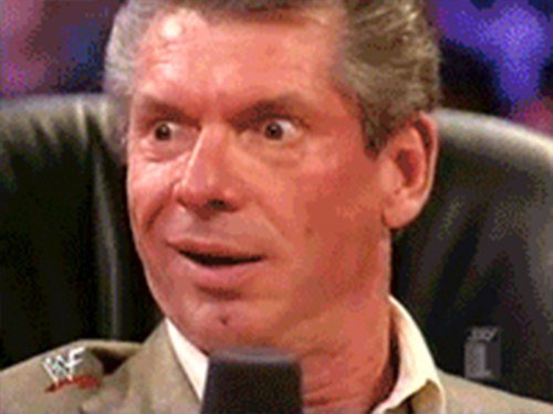 Винс макмэн удивление