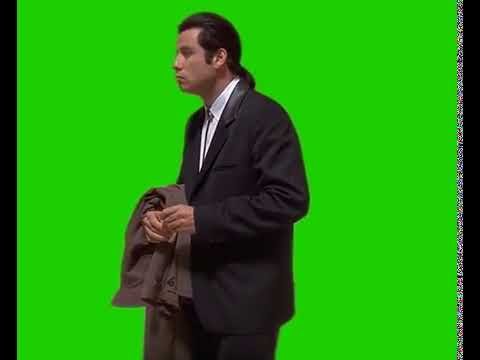 Растерянный Джон Траволта в хорошем качестве