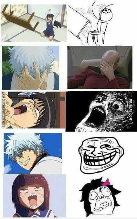 Аниме мемы смешные