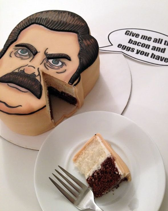 Торт с юмором для мужчины