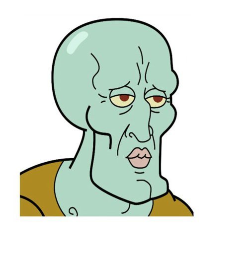 Красивый Сквидвард