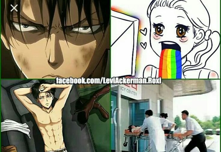 Леви Аккерман мемы