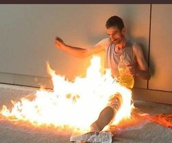 Парень в огне