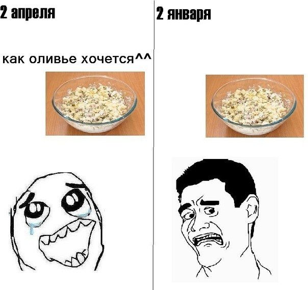 Смешные комиксы про еду