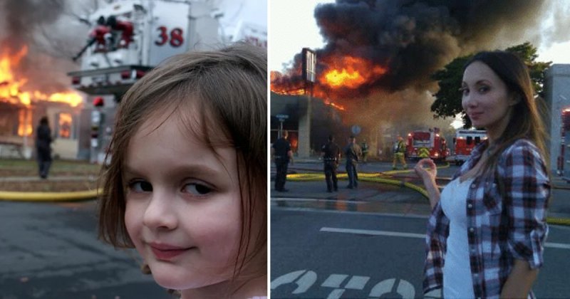 Девочка и пожар