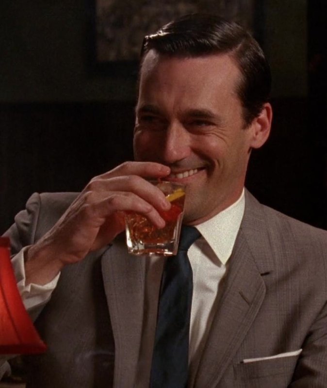 Дон Дрейпер Мем с виски