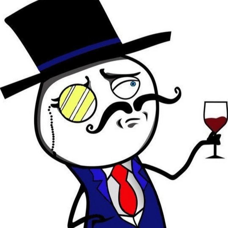 Интеллигент с моноклем