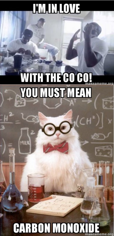 Спасибо за внимание по химии с котом