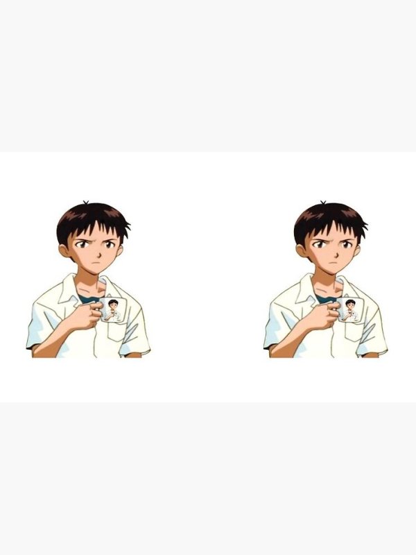 Синдзи с кружкой в хорошем качестве