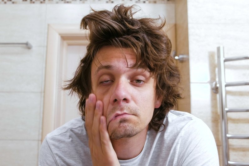 Лохматый парень