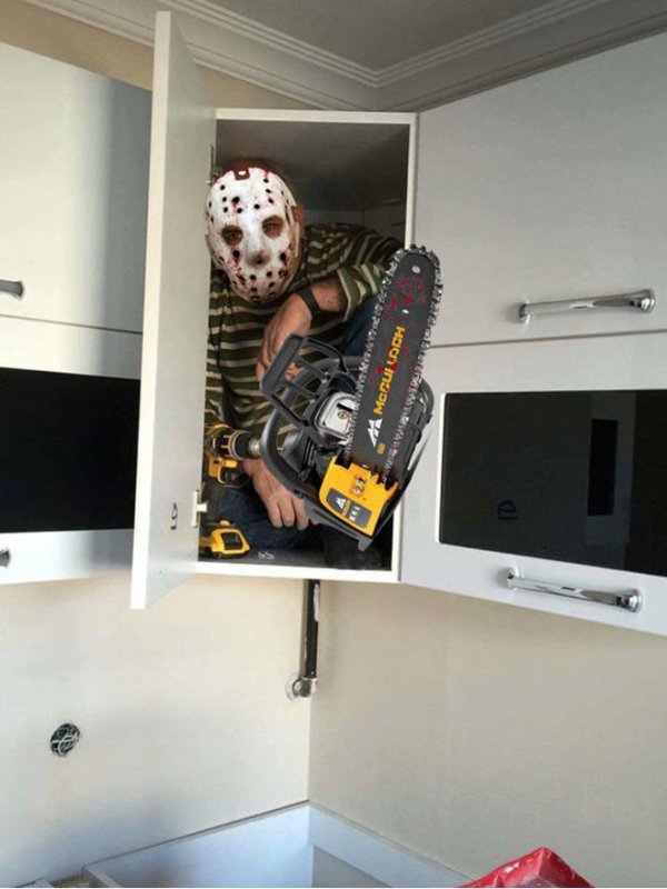 Прикольный шкафчик