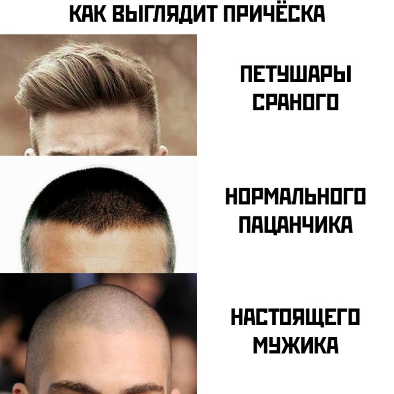 Смешные стрижки мужские