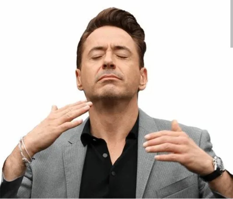 Роберт Дауни младший вздыхает