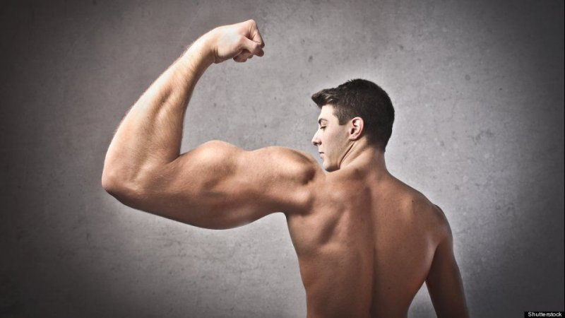 Накаченный бицепс
