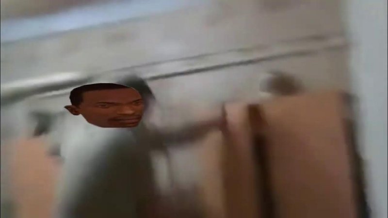 Мужик упал со шкафа