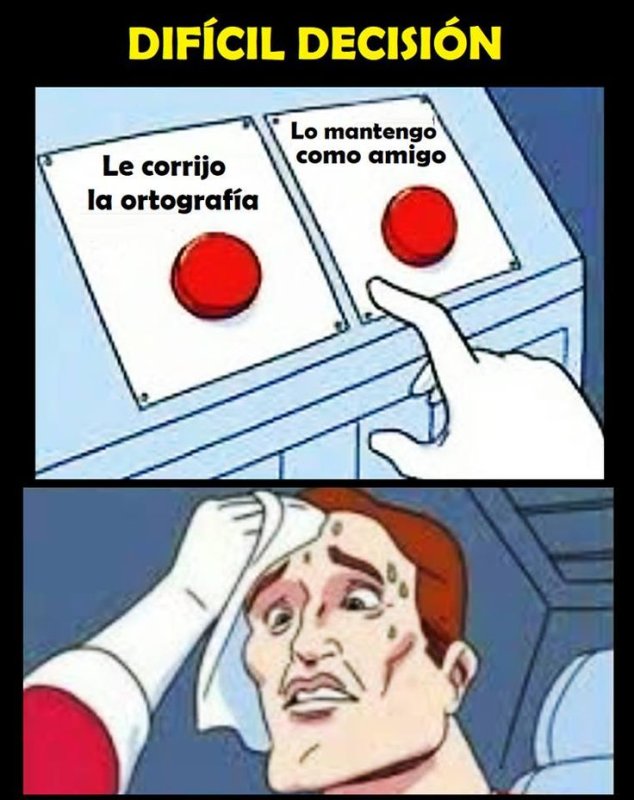 Чел с двумя кнопками Мем