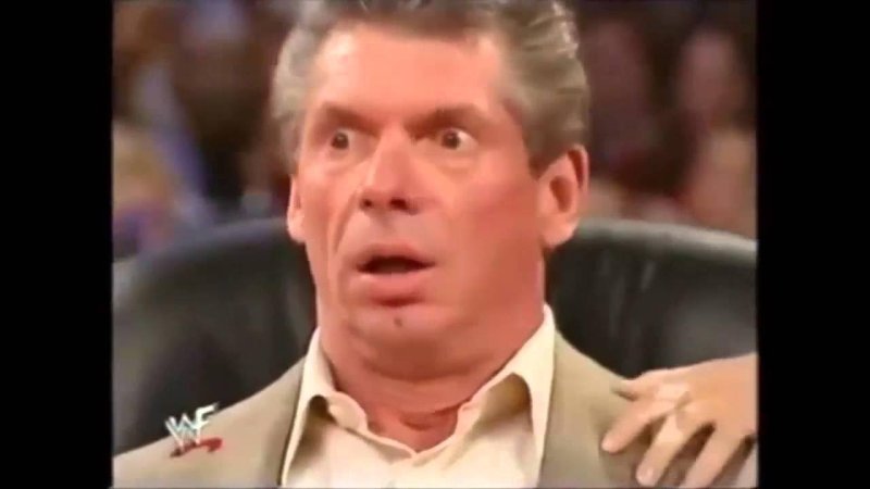 Винс макмэн удивление