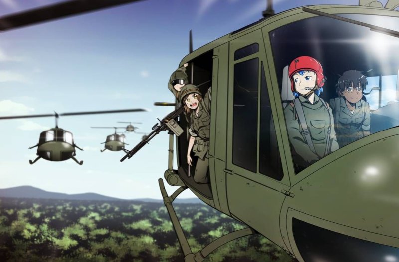 Мем Вьетнам флешбек аниме