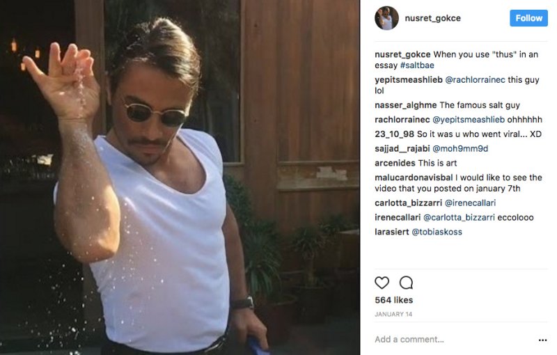 Нусрет гёкче сыпет соль