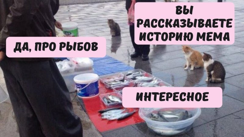 Вы рыбу продаете