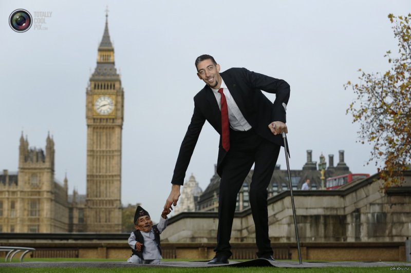 Султан кёсен и самый маленький человек в мире