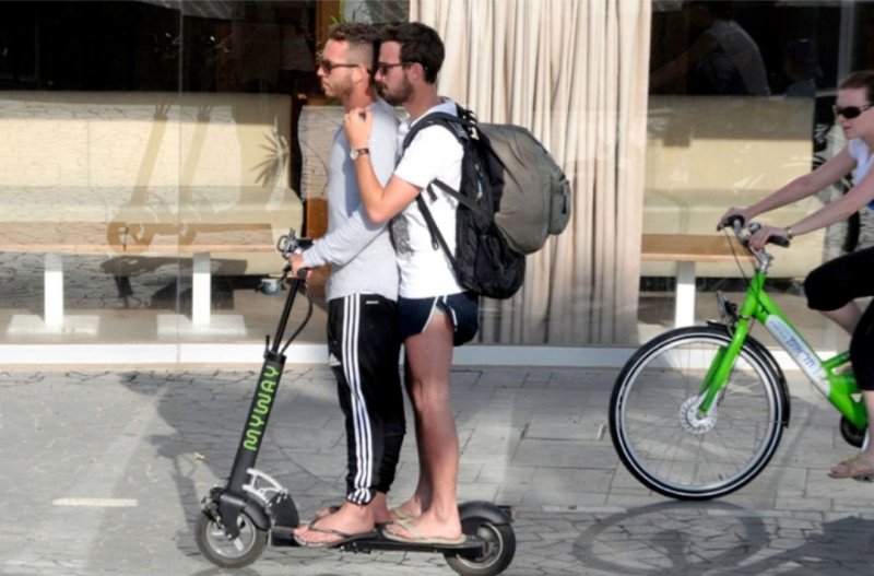 Самокат для двоих