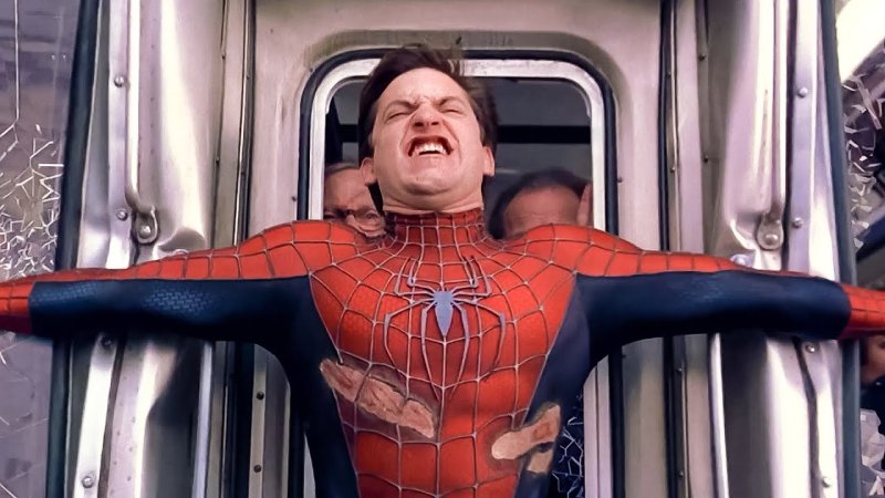 Питер Паркер Тоби Магуайр поезд