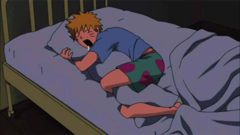 Спящий Наруто