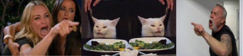 Мемы с котом за столом