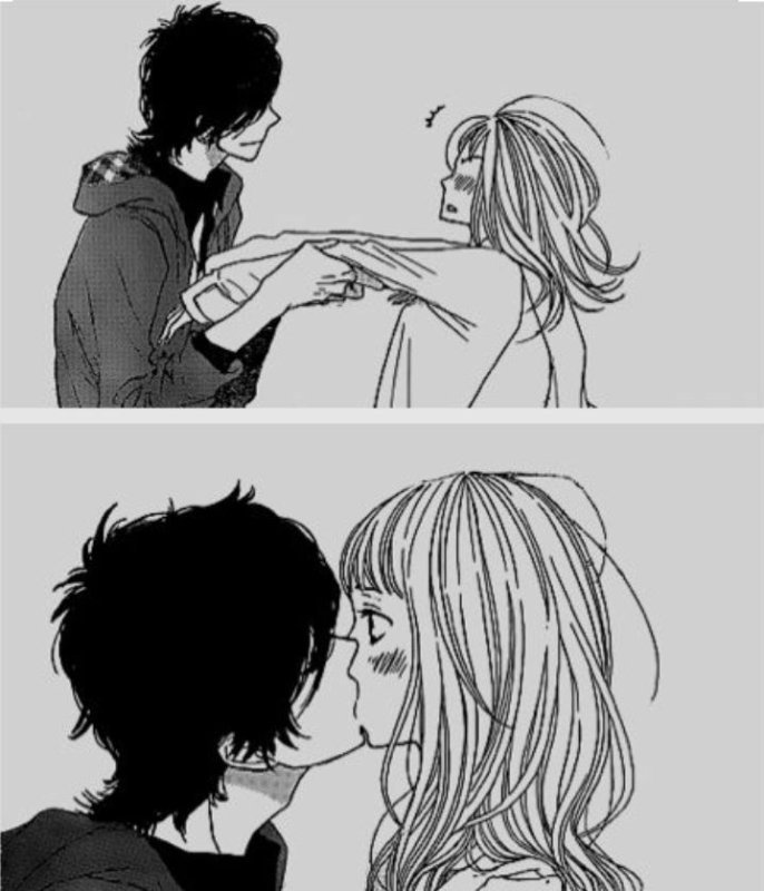 Манга парень и девушка