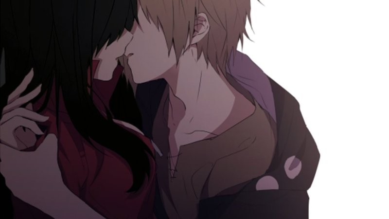 Аниме поцелуй