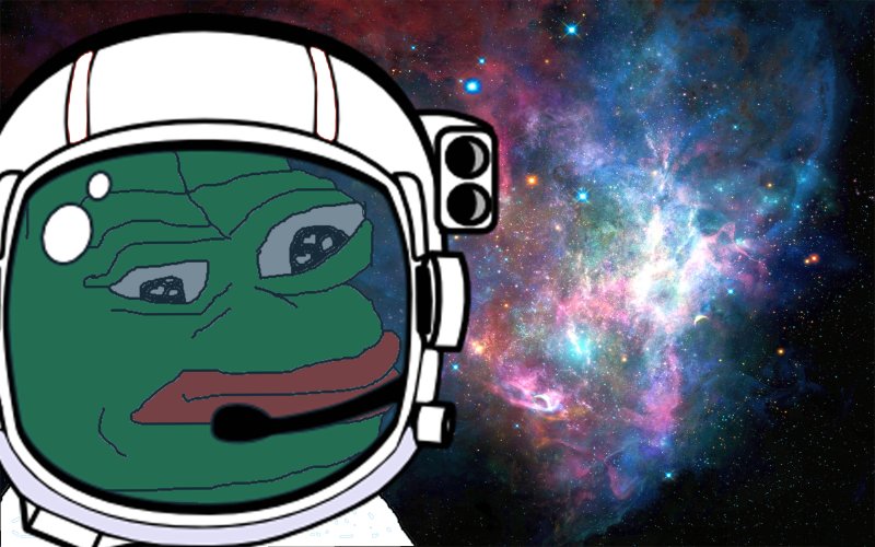 Пепе в космосе