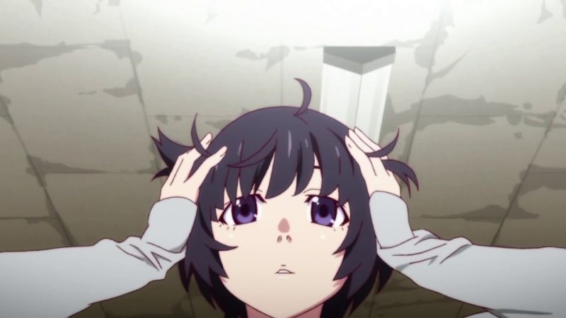 Аниме рука за головой