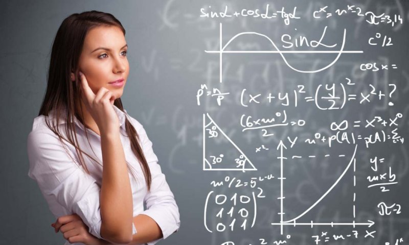Человек думает формулы