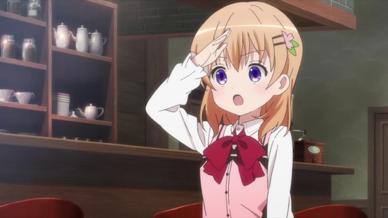 Аниме отдает честь