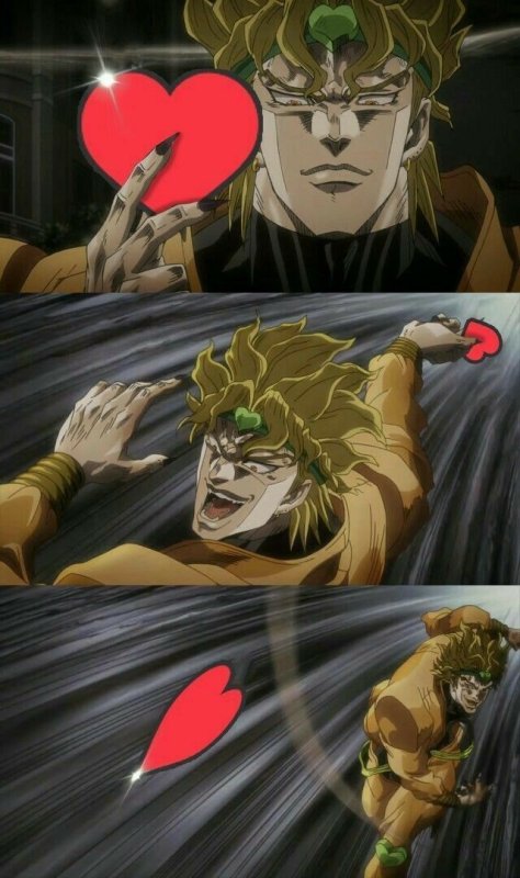 Джо Джо аниме мемы дио