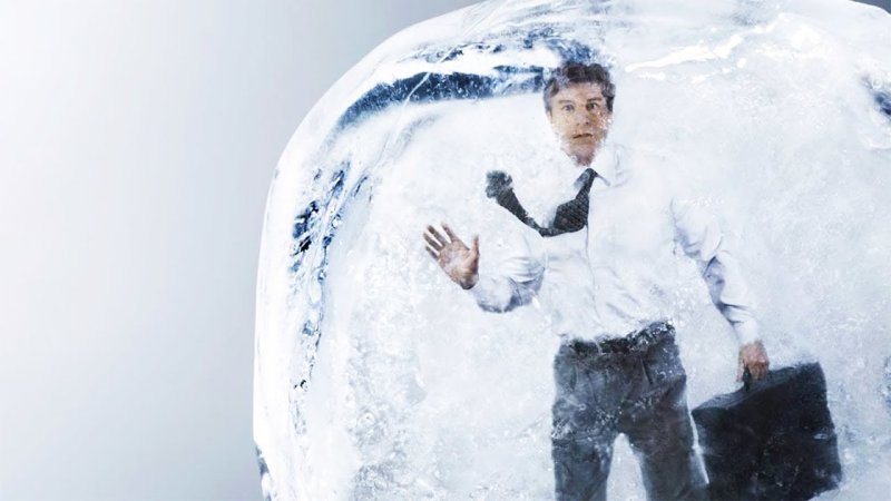 Заледенелый человек