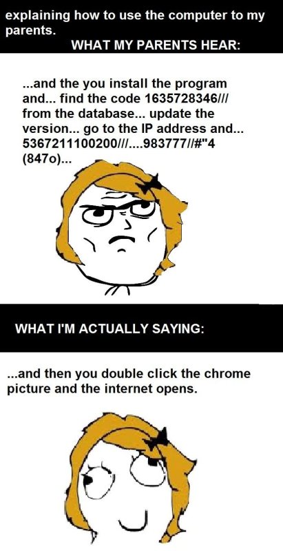 Мемы про родителей и компьютер