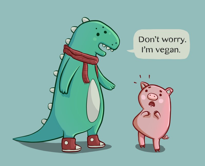 Прикол вегетарианство