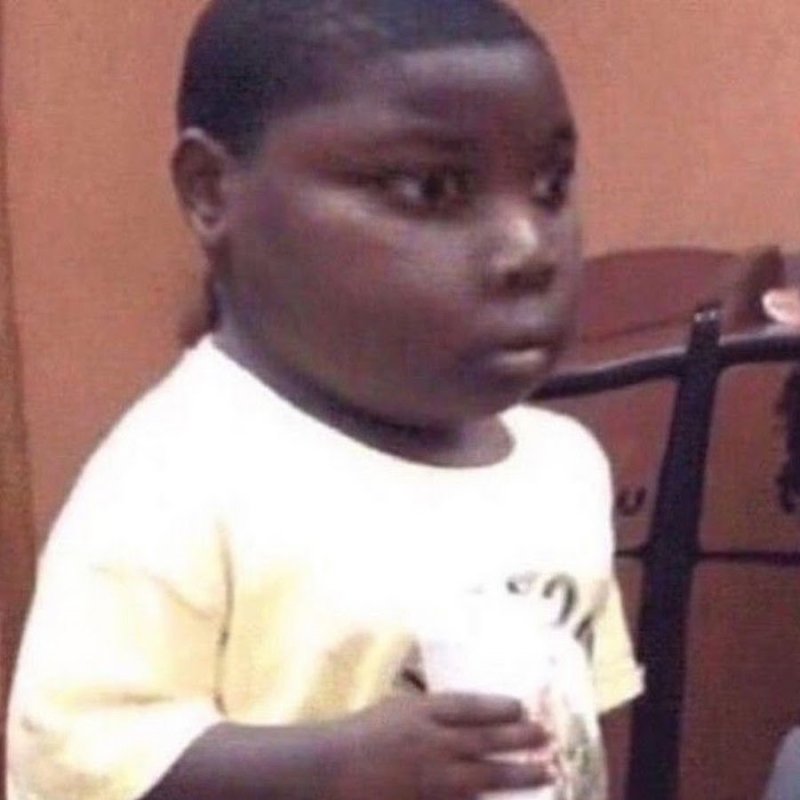 Темнокожий мальчик Мем