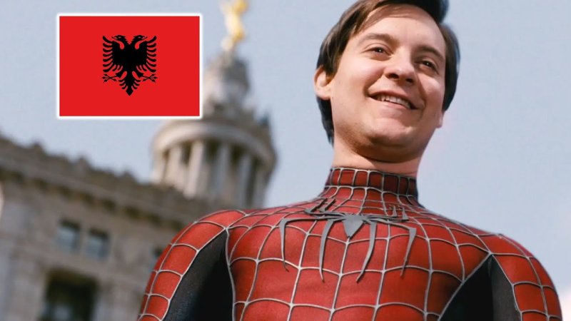 Питер Паркер человек паук Тоби Магуайр