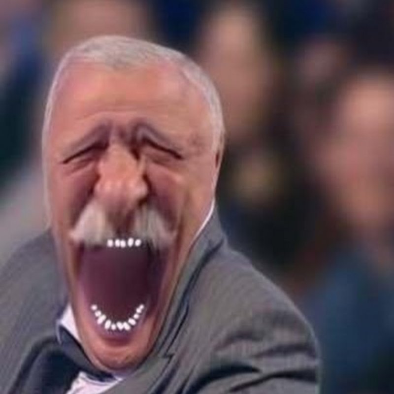 Дед смеется