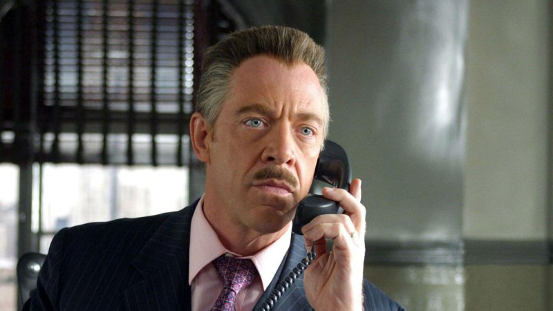 Дж к Симмонс человек паук