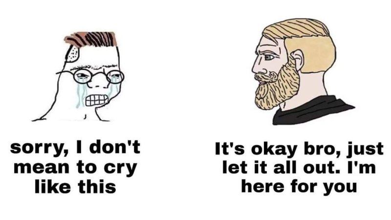 Бородатый мужик Мем