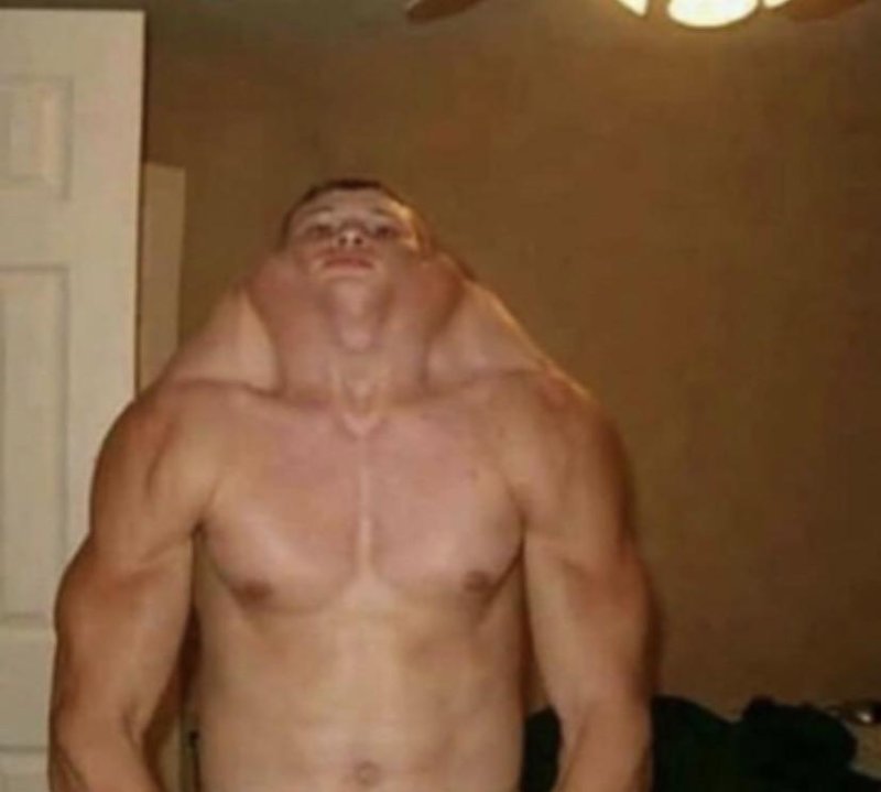 Большая шея